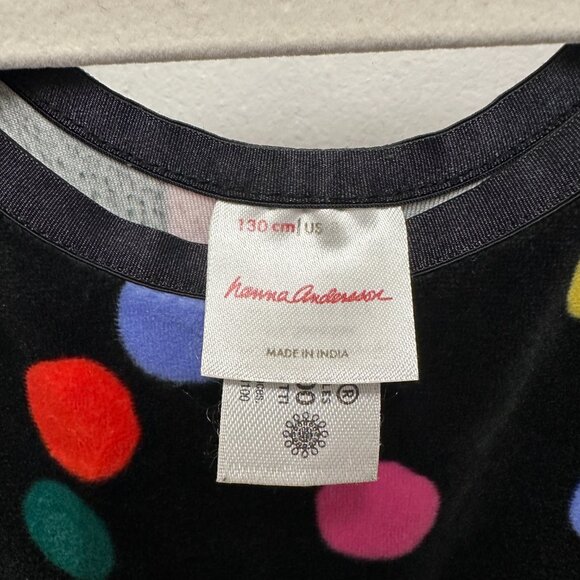 Hanna Andersson Super Soft Skater Girls Dress Size 8 - Picture 5 of 10